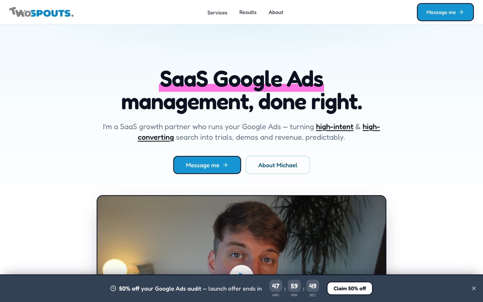 Two Spouts — screenshot